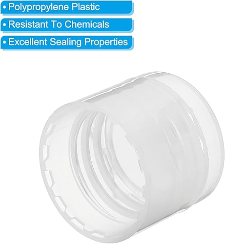 Miniatura 4 de PATIKIL Tapas de botella giratorias, 24 piezas 20410, tapas de repuesto para botellas dispensadoras de pegamento, tapas dispensadoras, botellas de