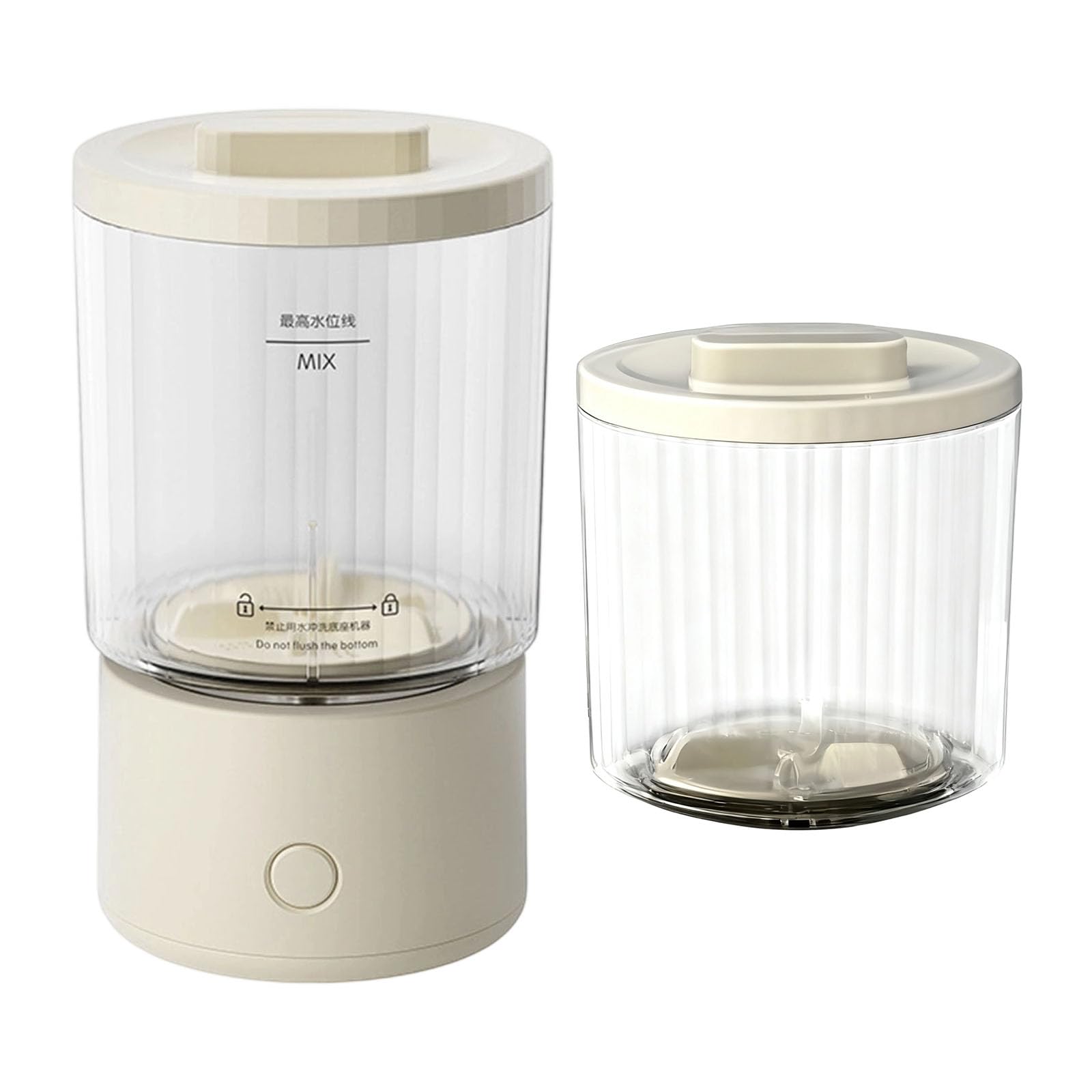 Buxuaaaa 1.6L Rechargeable Underwear Washer, Portable Machine for Baby Clothes Socks Travel Home Use Automatic Washer