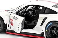 Vista 2 de Bburago Bburago 28013 - Modelos de autos fundidos a presión Porsche 911 RSR GT #911 White Race Series 124