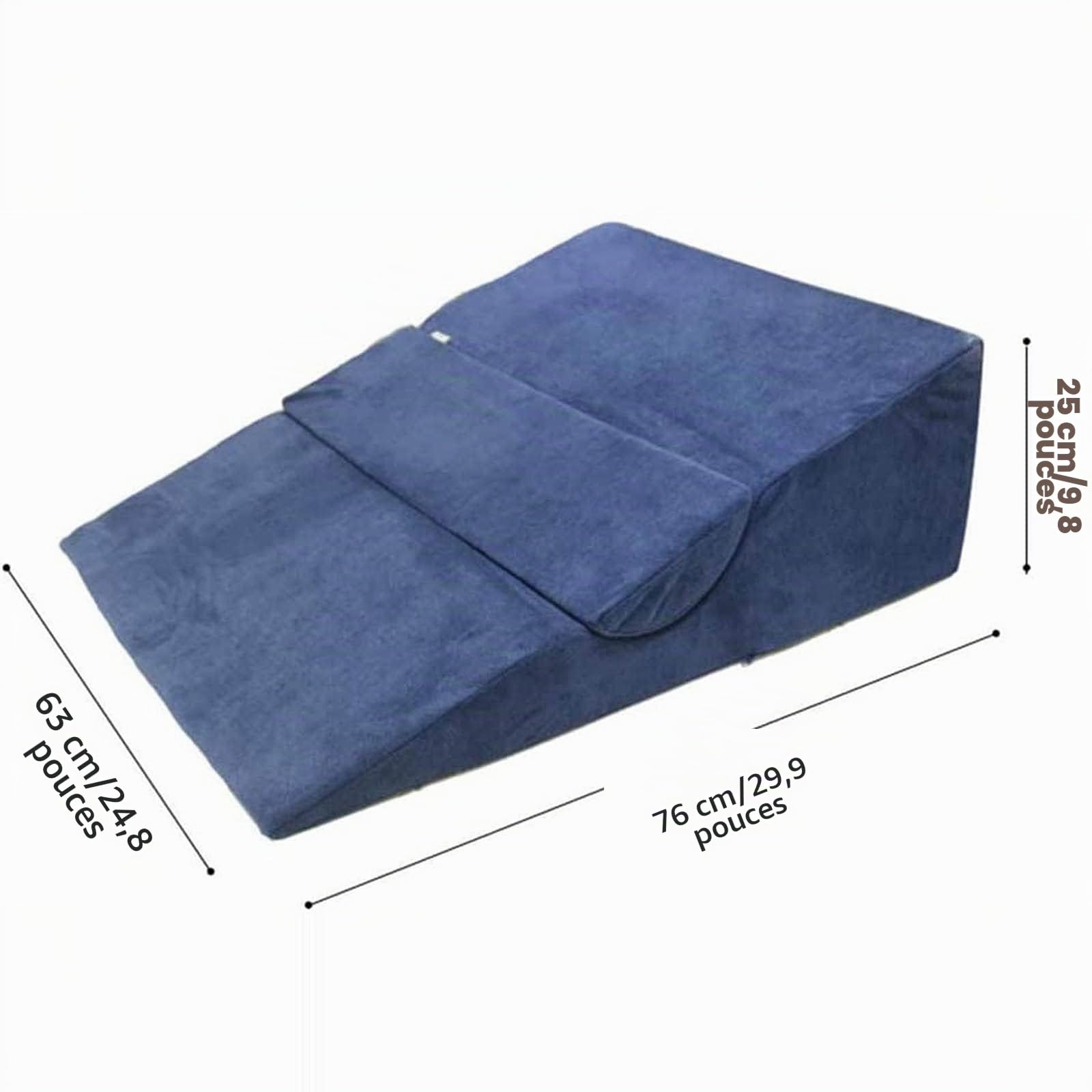 QARIDO Coussin Anti Reflux gastrique, Oreiller de Mousse de cale Anti-Reflux Polyvalent, pour Le Soutien de Dos de soulagement de Douleur d'adultes