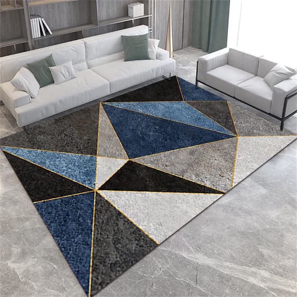 Moquetas y alfombras RUGMRZ de 200x300 cm de patrón geométrico triangular