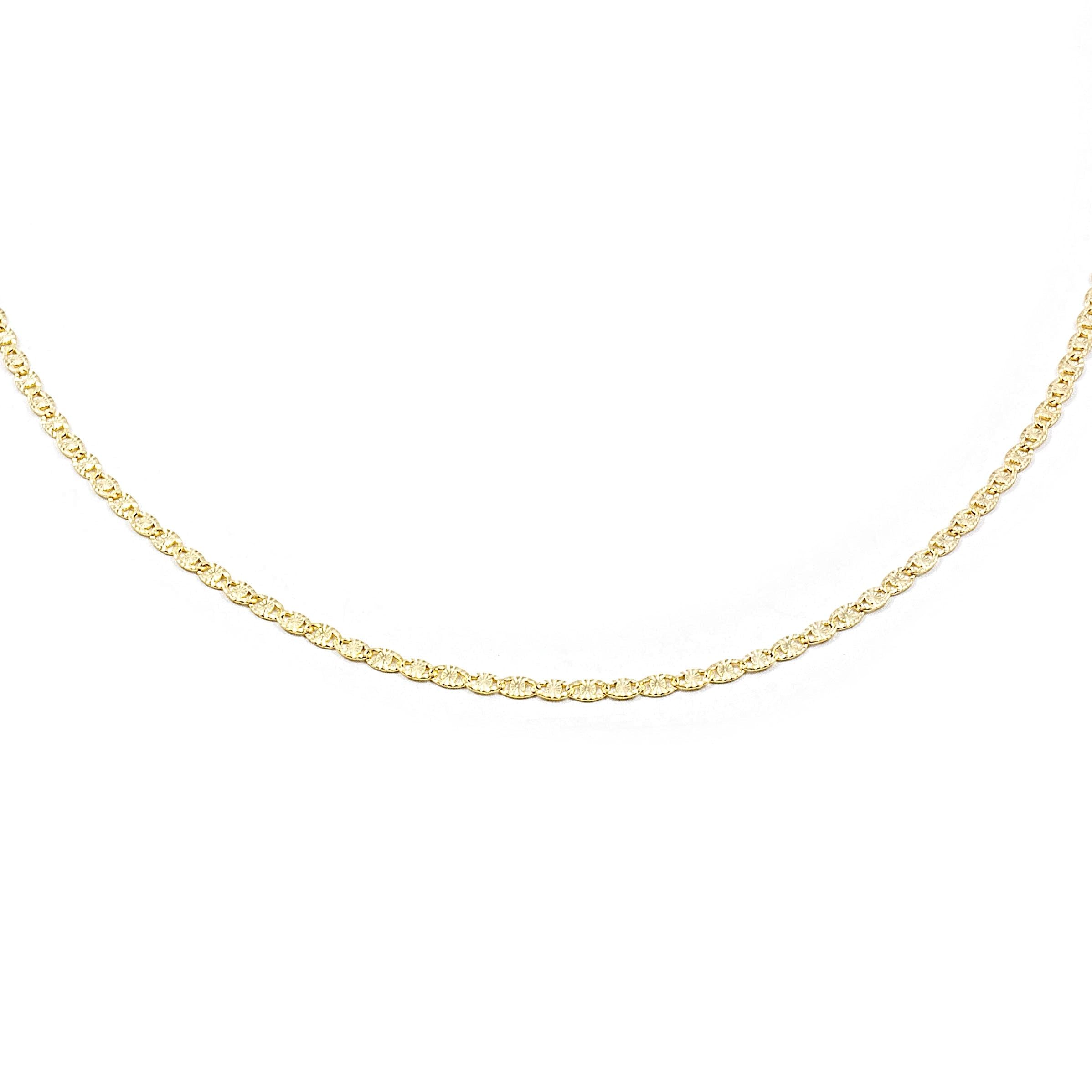 Monde Petit Gelbgold Kette 18k (50 cm) - Geschenkbox - Garantiezertifikat