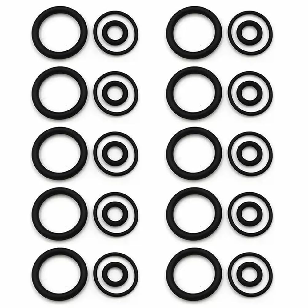 Tuidzljd 98209800 Air Relief Valve 98209803 O Ring Kit 98209804 Air Relief Valve O-Ring for Pool/Spa Filter (10 Pack)