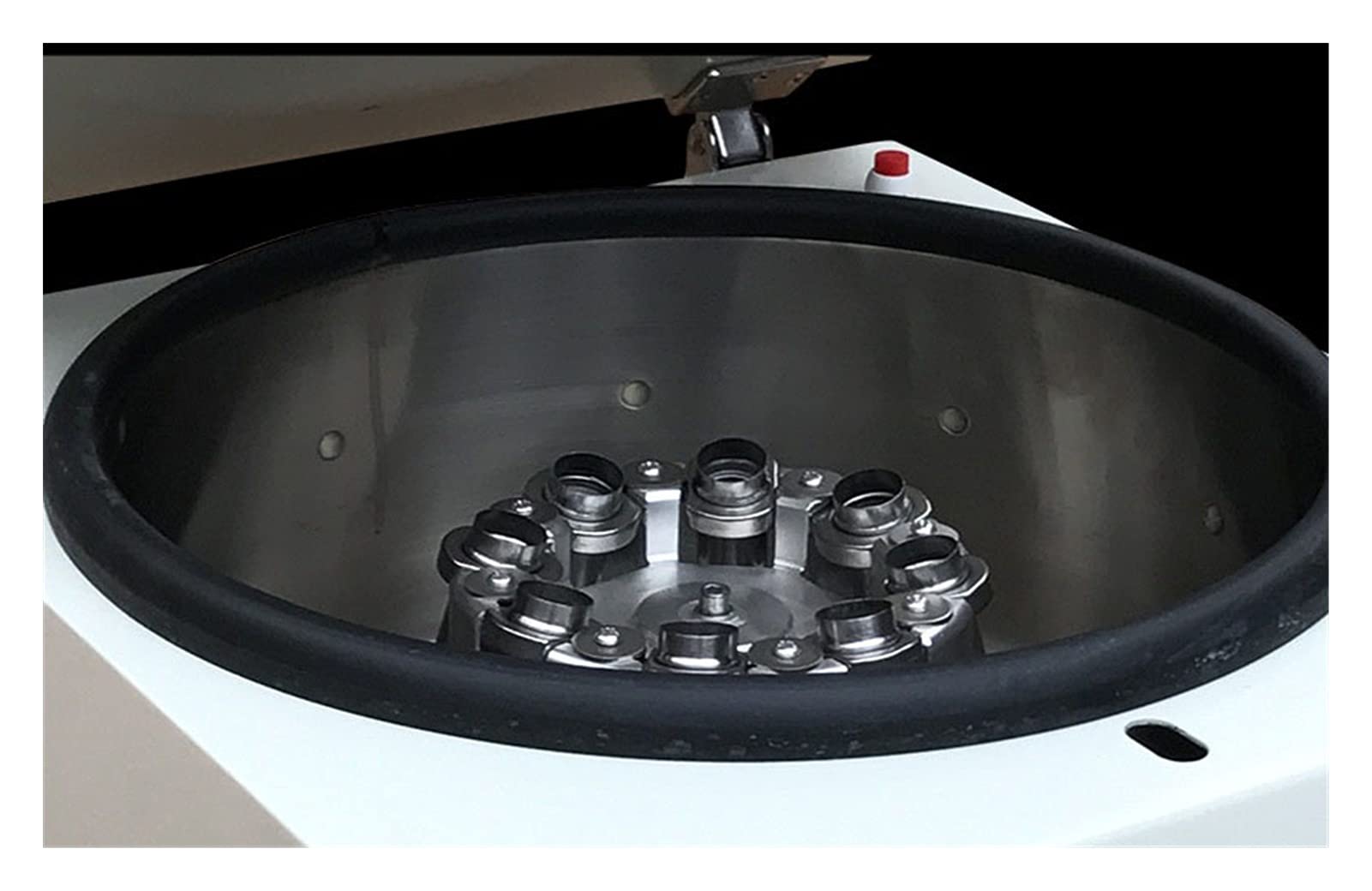 Centrífuga de laboratorio, Centrífuga de baja capacidad de baja velocidad 10 0ml * 4 / 50ml * 6 Centrífuga de balance automático del rotor de ángulo 6000 (R/min)(Host+8 * 15ML horizontal rotor rotor)