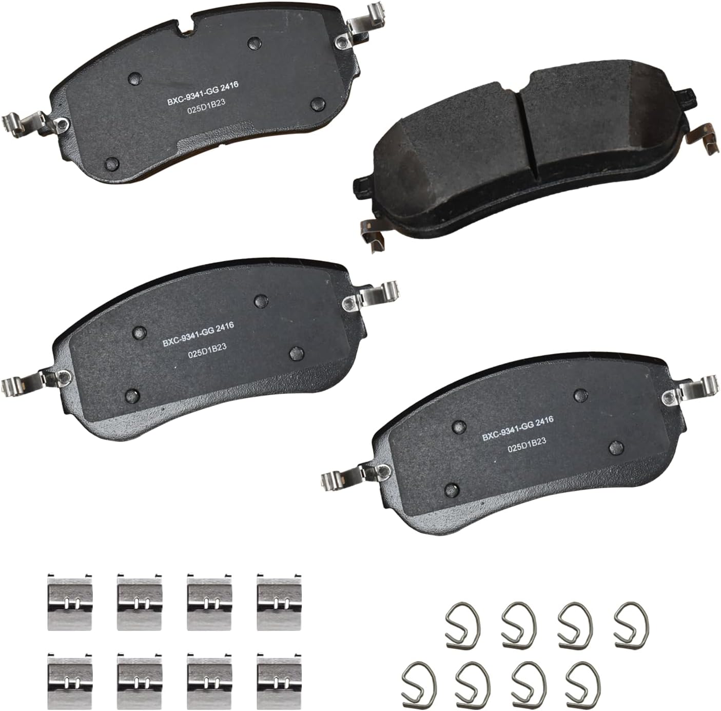 Bendix Premium SBC2416 Ceramic Front Brake Pads for Jaguar E-Pace 2022-2021, Land Rover Discovery Sport 2021, Range Rover Evoque 2021