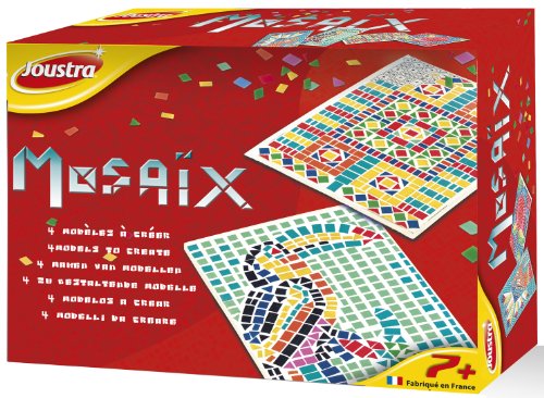 Joustra 42001 Mosaïque Mosaix : Kit d'initiation loisir créatif pour enfants