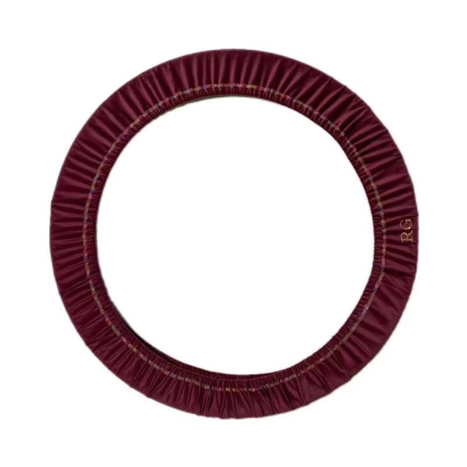 Housse de protection pour anneau de gymnastique artistique velours rouge S