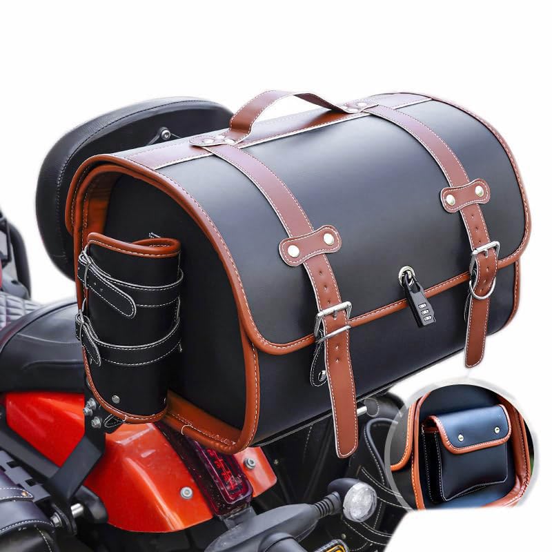 Amazon.com: GHXYHTH Motorcycle Tail Bag for Yamaha Zuma 125 2009