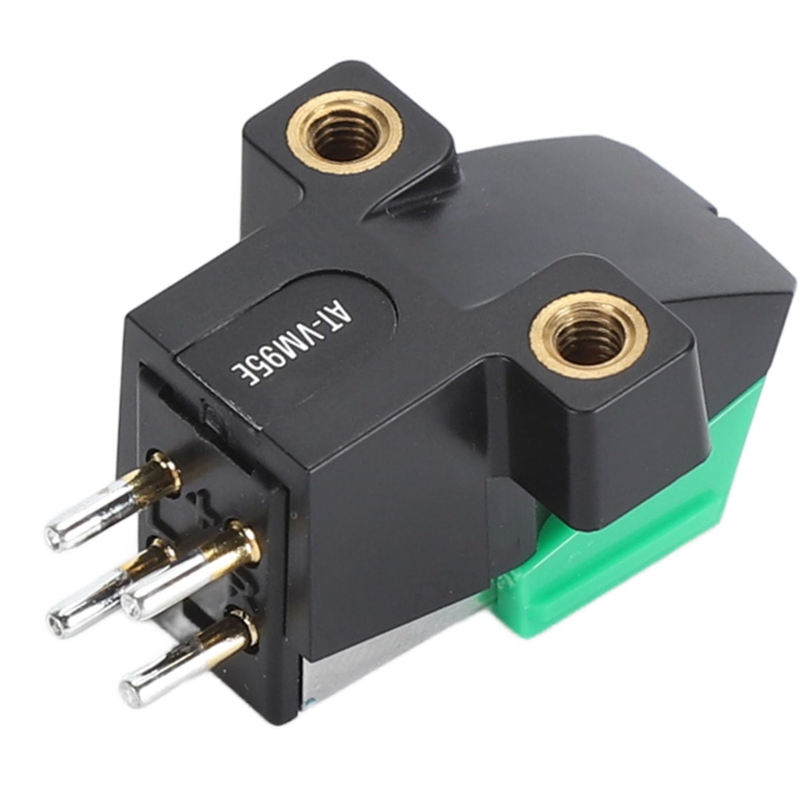 Per Cartuccia Giradischi a Doppio Magnete Mobile AT VM95E, Puntina Sostitutiva Per Cartuccia Magnetica con Gamma di Frequenza 20‑22 Khz, Adatta Per Giradischi