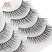 Produktbild Momoxi Lidschatten,Augen Make-up Augenbrauenstift 4Pair Luxury 3D False Lashes Flauschige Wimpernstreifen lange natürliche Party
