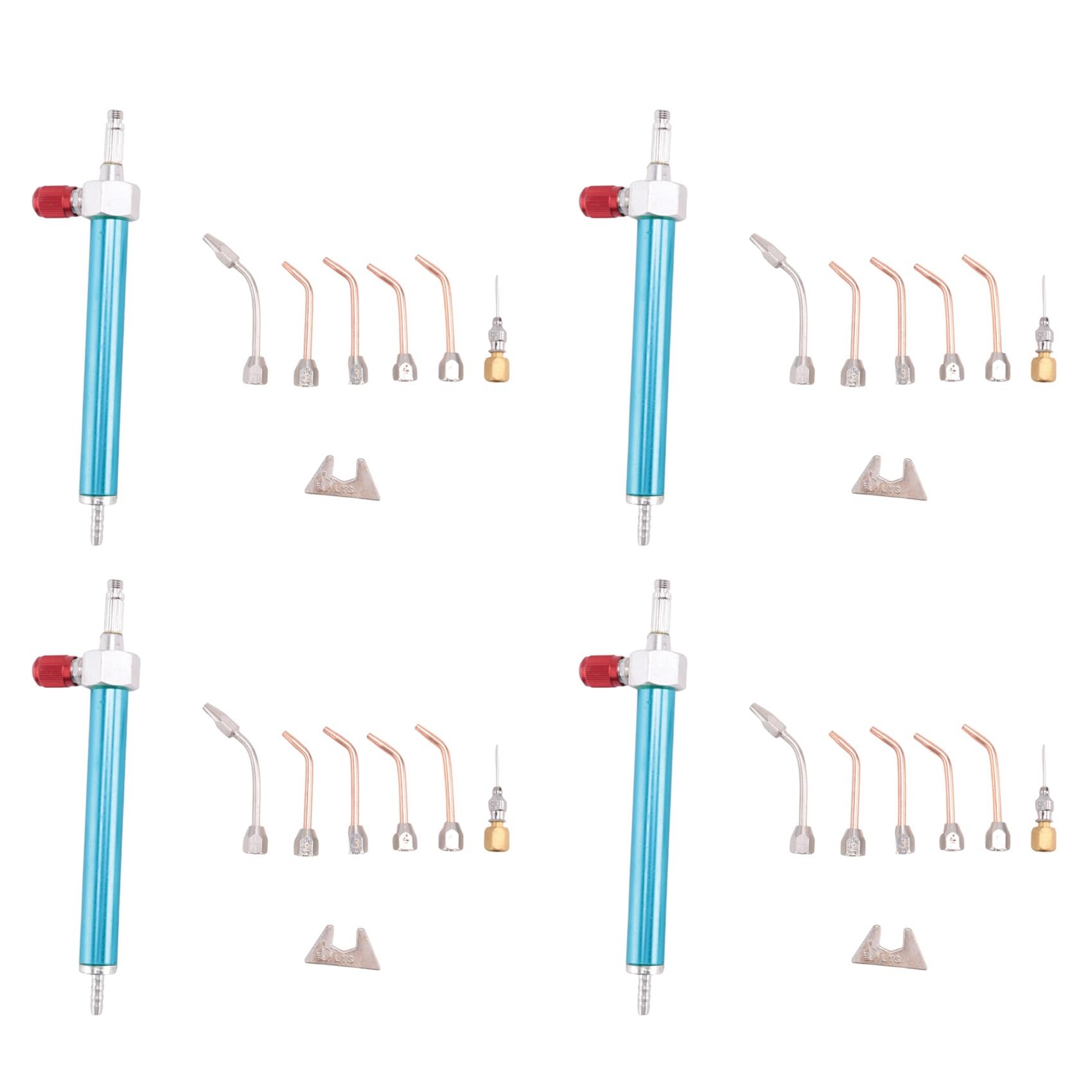Jnchdghwa Blue 4X Jewelry Tool Water Oxygen Welding Torch With 5 Tips Jewelry Hydrogen Equipment Goldsmith's Tools