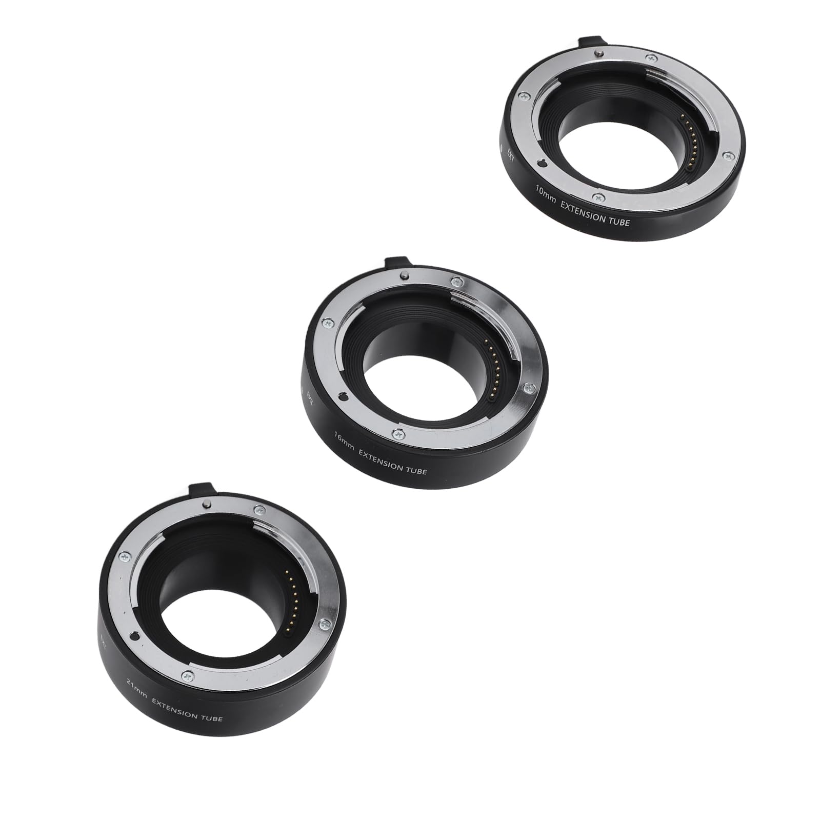 Zestaw węży z automatycznym przedłużaniem – 0 mm, 6 mm, 21 mm do komór montażowych M