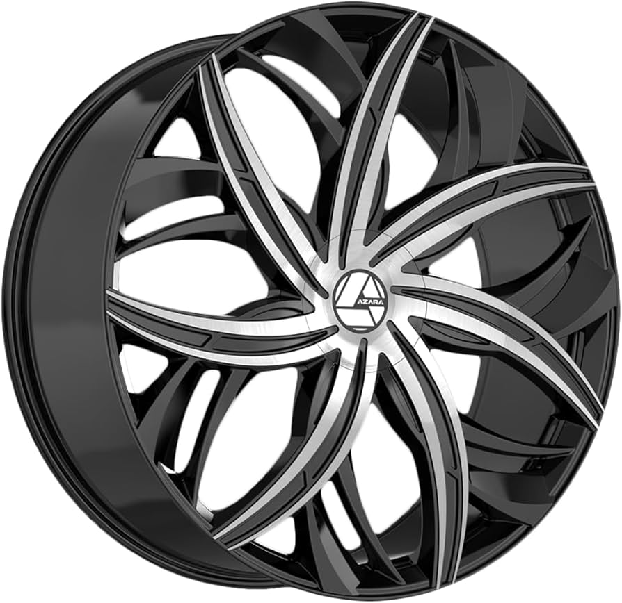 Amazon.com: Azara AZA-541 18x8 5x114.3 5x120 +35 Cb 74.1 Gloss