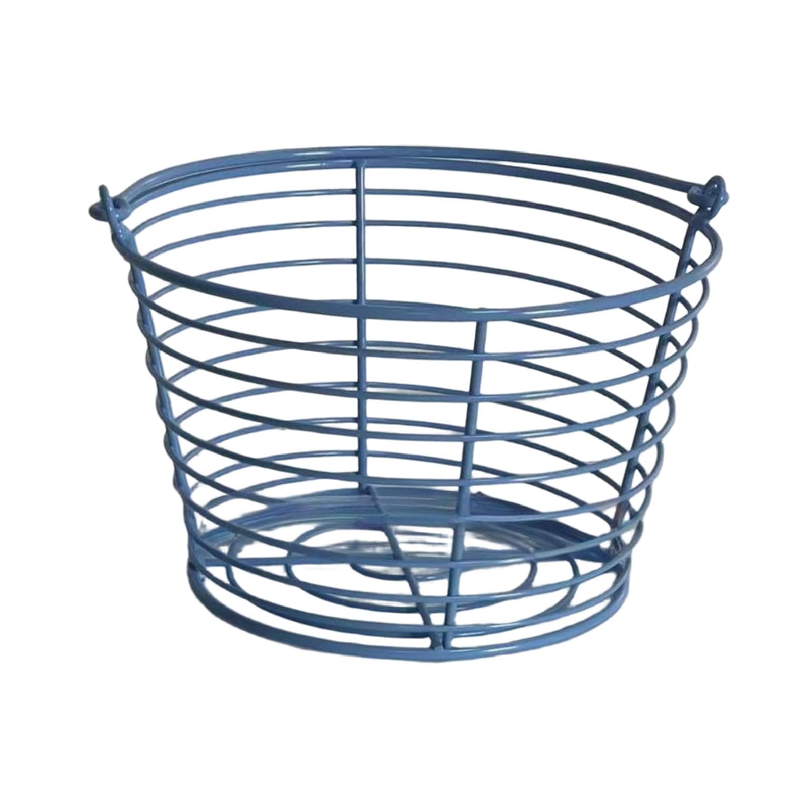 harayaa Metal Wire Golf Ball Basket Ball Holder Bucket Container for Court Driving Ranges Courses