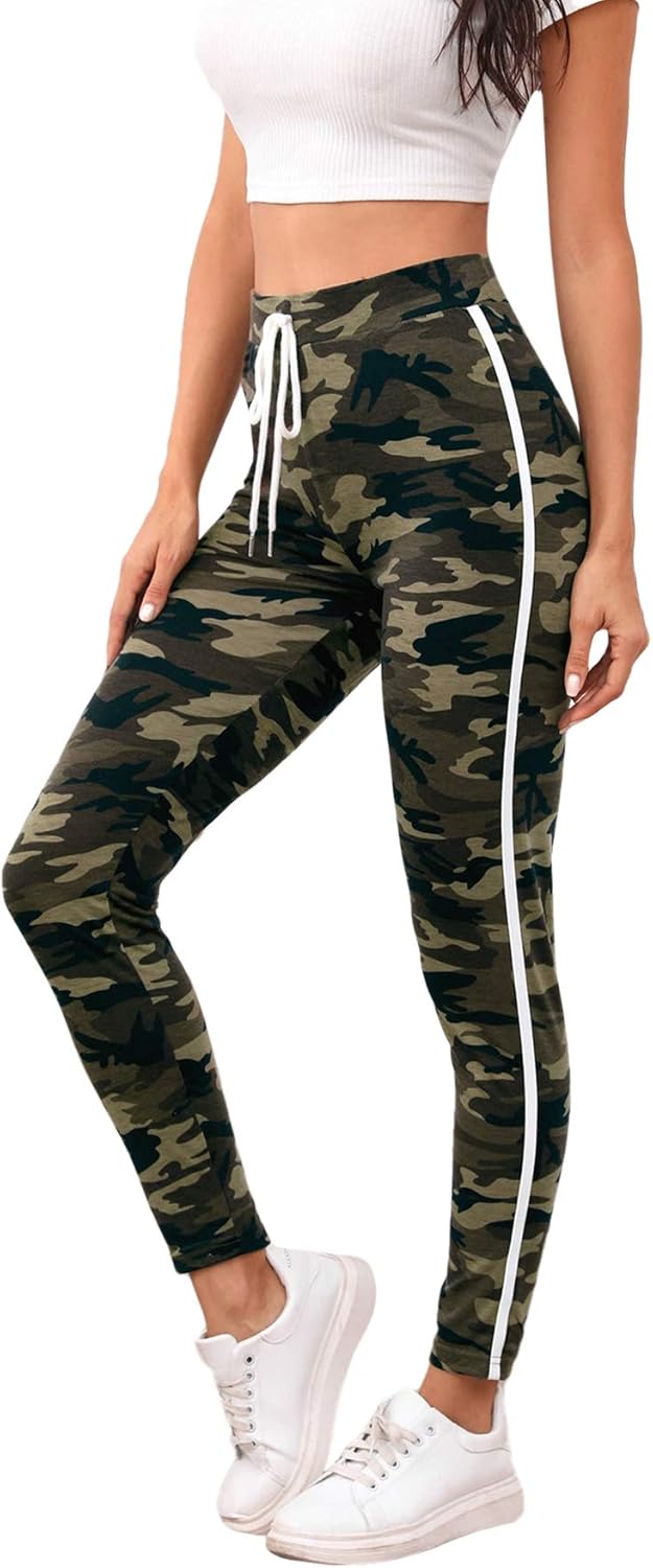 drawstring gym leggings