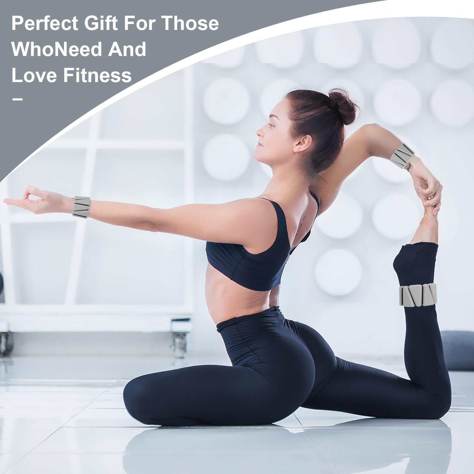 Pesi Da Caviglia E Polso Da 0,3kg - Rosa Per Donne E Bambini