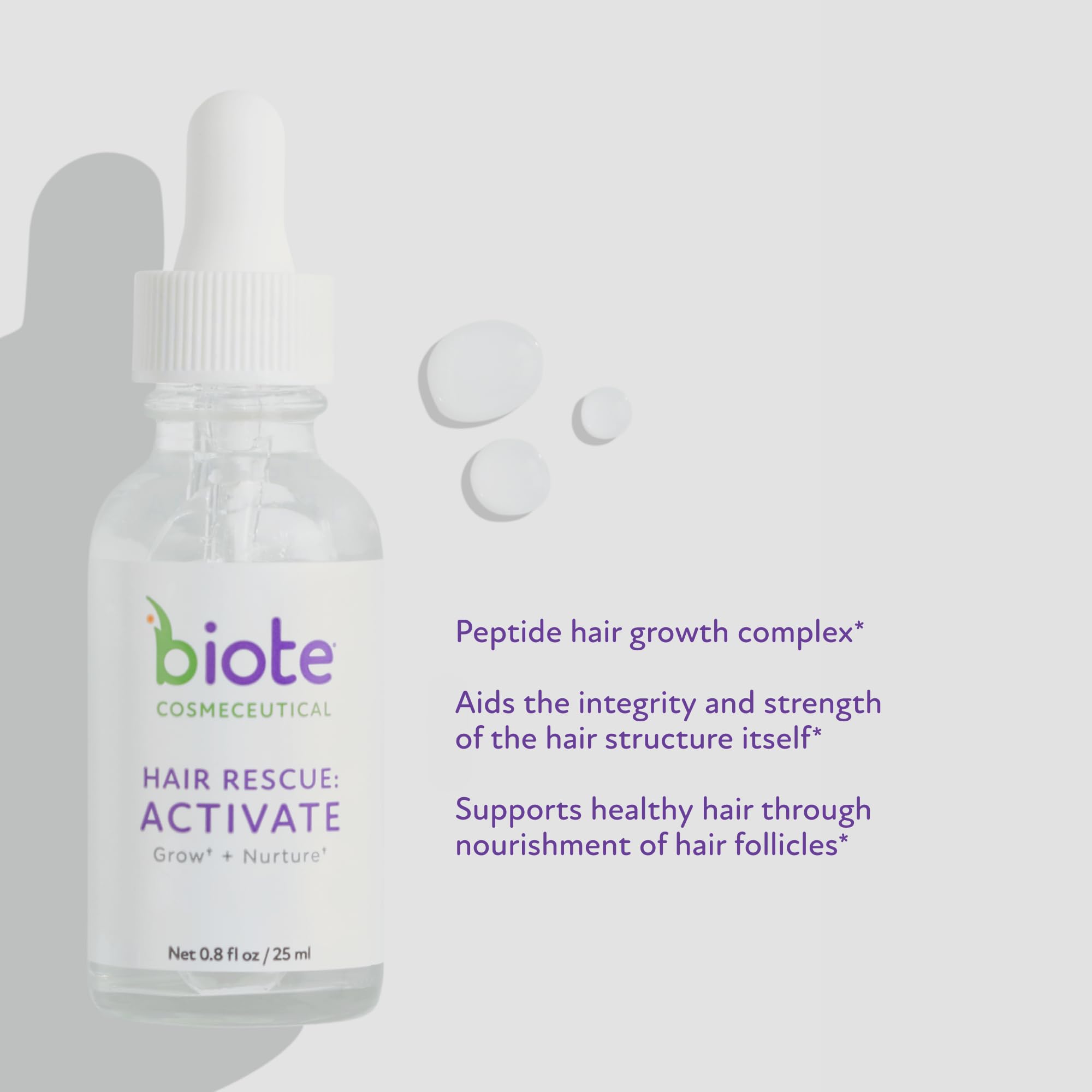 Amazon.com : Biote Cosmeceuticals - HAIR RESCUE: ACTIVATE - Grow +