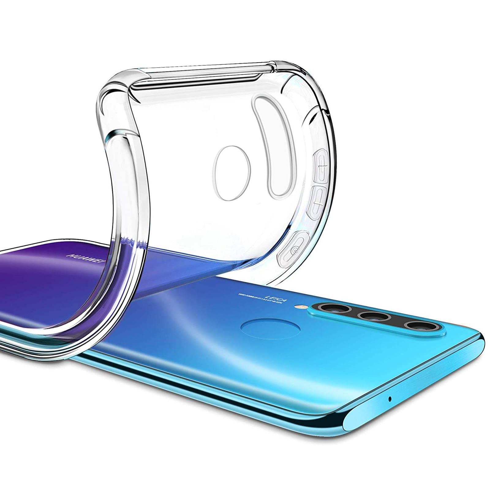 Ultra Crystal Clear Hülle Für Huawei P30 – Transparente TPU-Schutzhülle Mit Stoßschutz