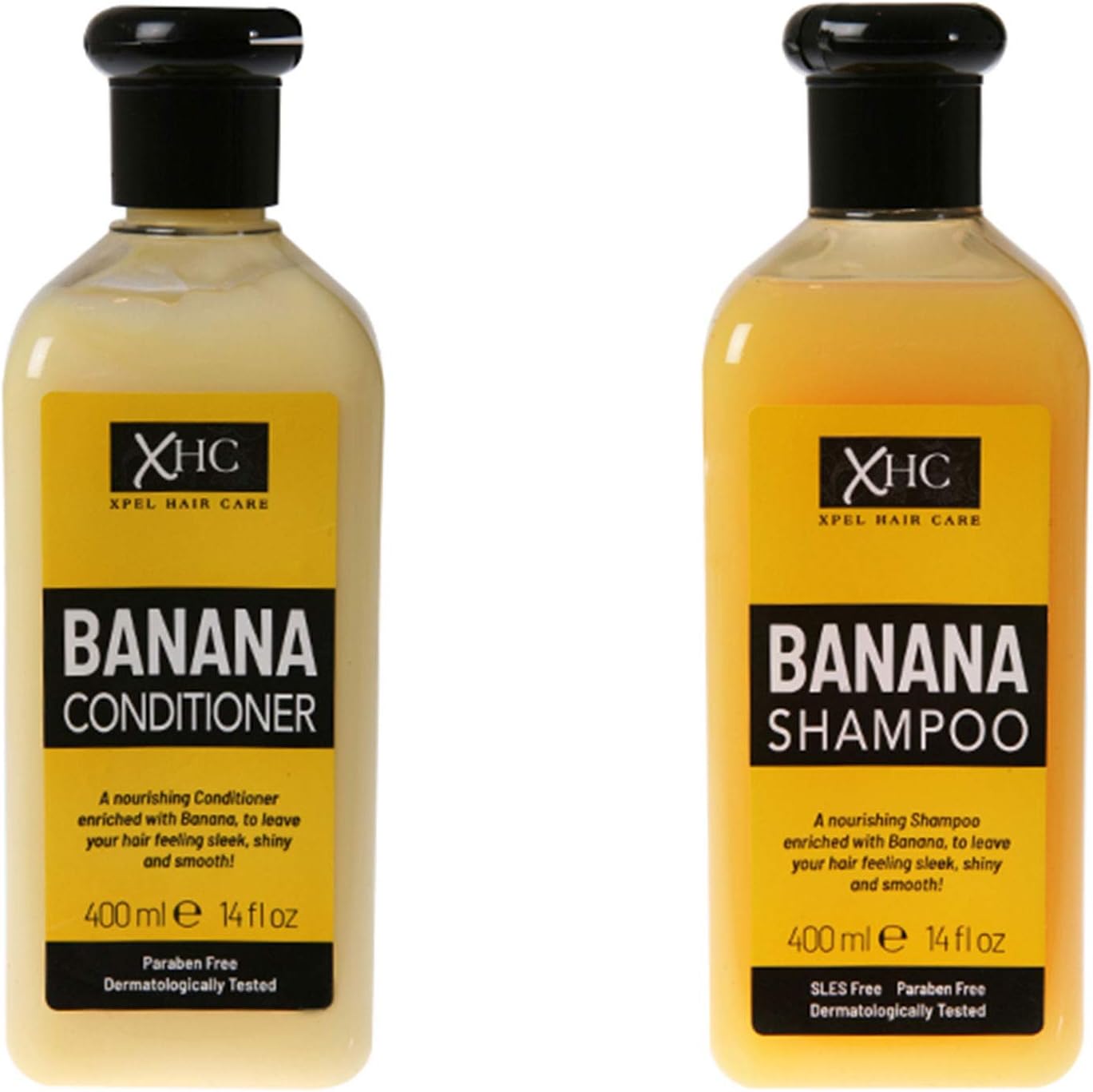 XHC Xpel Hair Care Banana Shampoo and Conditioner Combo, 400ml