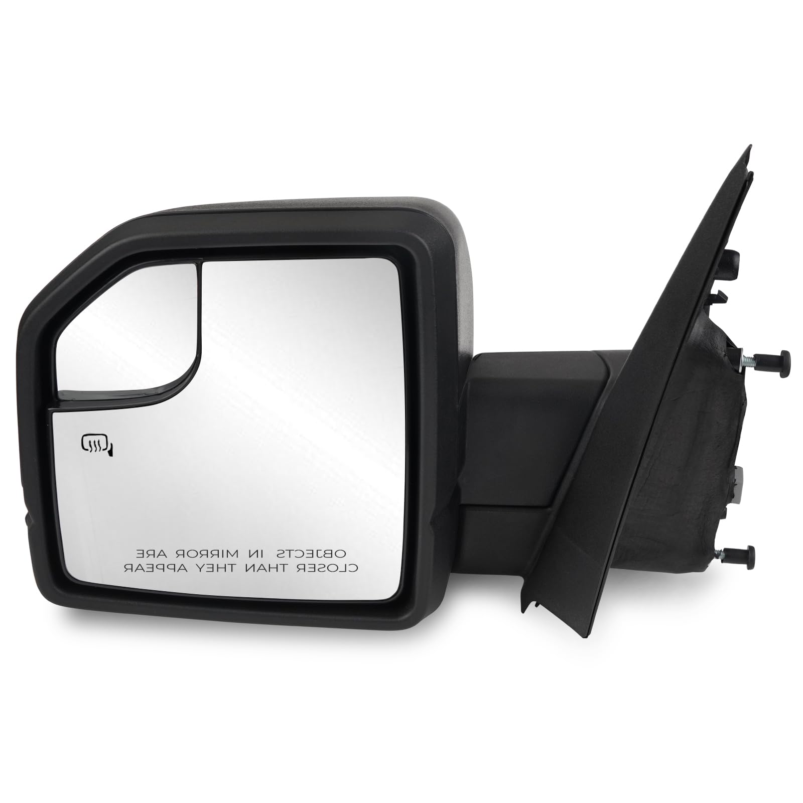 Left Driver Side Door Mirror Assembly Compatible with Ford F150 2015-2020 with Turn Signal, Power Heated, Blind Spot Glass Replaces ?FL3Z17683CB (6 Pins)