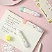 3 Pieces Kawaii White Out Correction Tape Cute Cat Paw Shaped Aesthetic Correction Pen with Glue Tip Preppy Stuff School Office Stationery Supplies