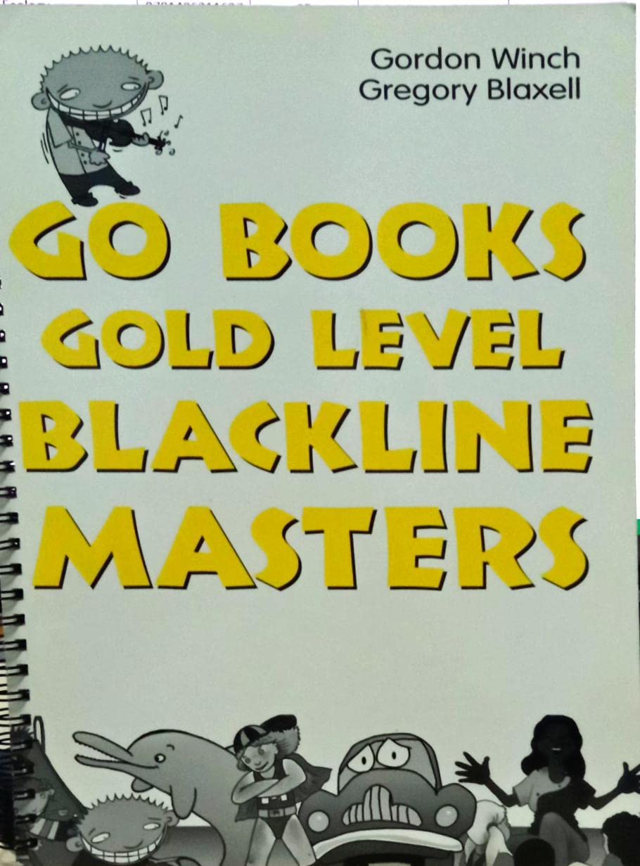 GO BOOKS GOLD LEVEL BLACKLINE MASTERS