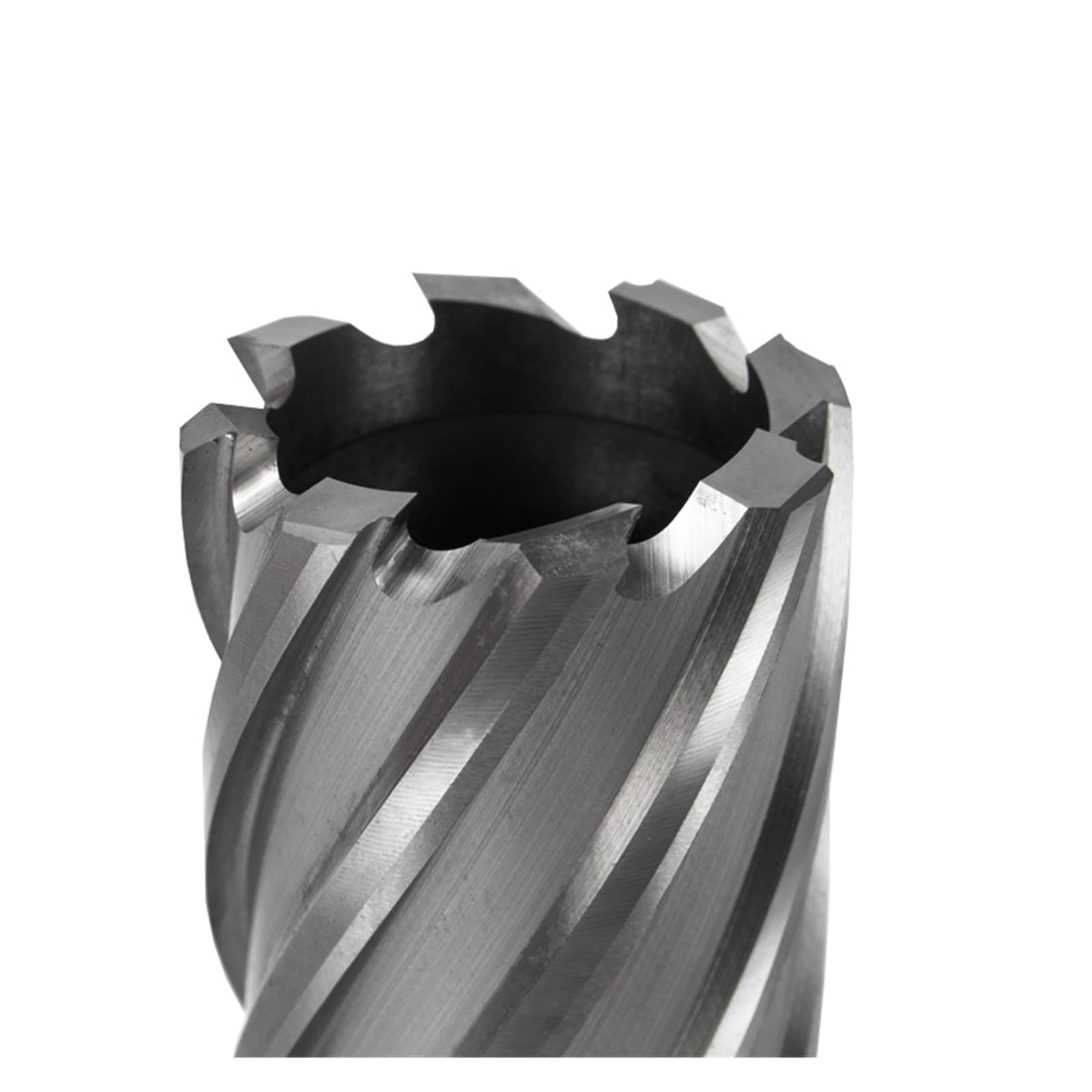 Cortador anular HSS Drillforce Broca de núcleo de sierra de corona anular HSS-E de 12-60 mm x 25 mm(Weldon Shank,34x25)