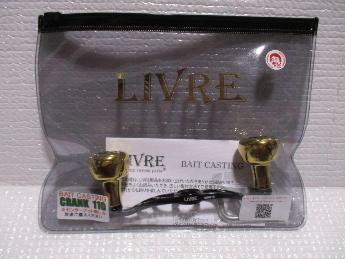 LIVRE リブレ　クランク110 EF30 未使用　ダイワ左用ナット付き LIVRE リブレ クランク110 EF30 未使用 ダイワ左用ナット付き
