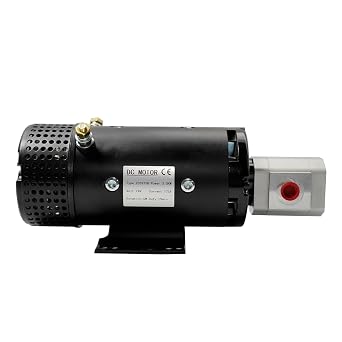 24VDC Hydraulic Pump Motor Assembly 161936 161937 Replacement for Skyjack Scissor Lift SJIII3220 SJIII3226 SJIII4620 SJIII4626 SJIII4632
