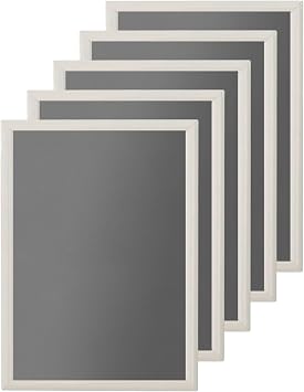 25mm Al minyum Beyaz  er eve 5li Paket BEYAZ, A3-297x420mm