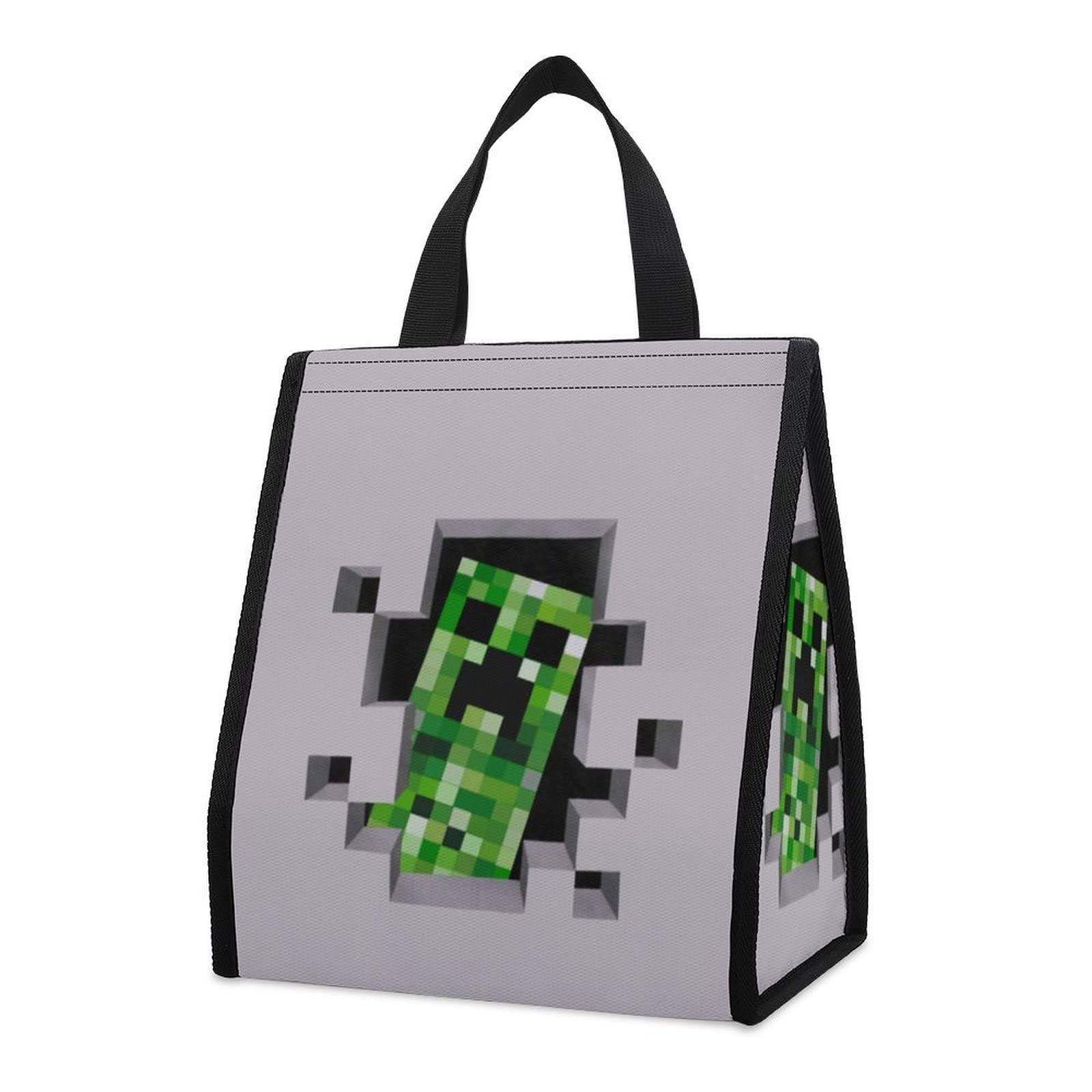 Amazon | マイクラ ランチバッグ 保冷 保温 折りたたみ 子供用 お弁当