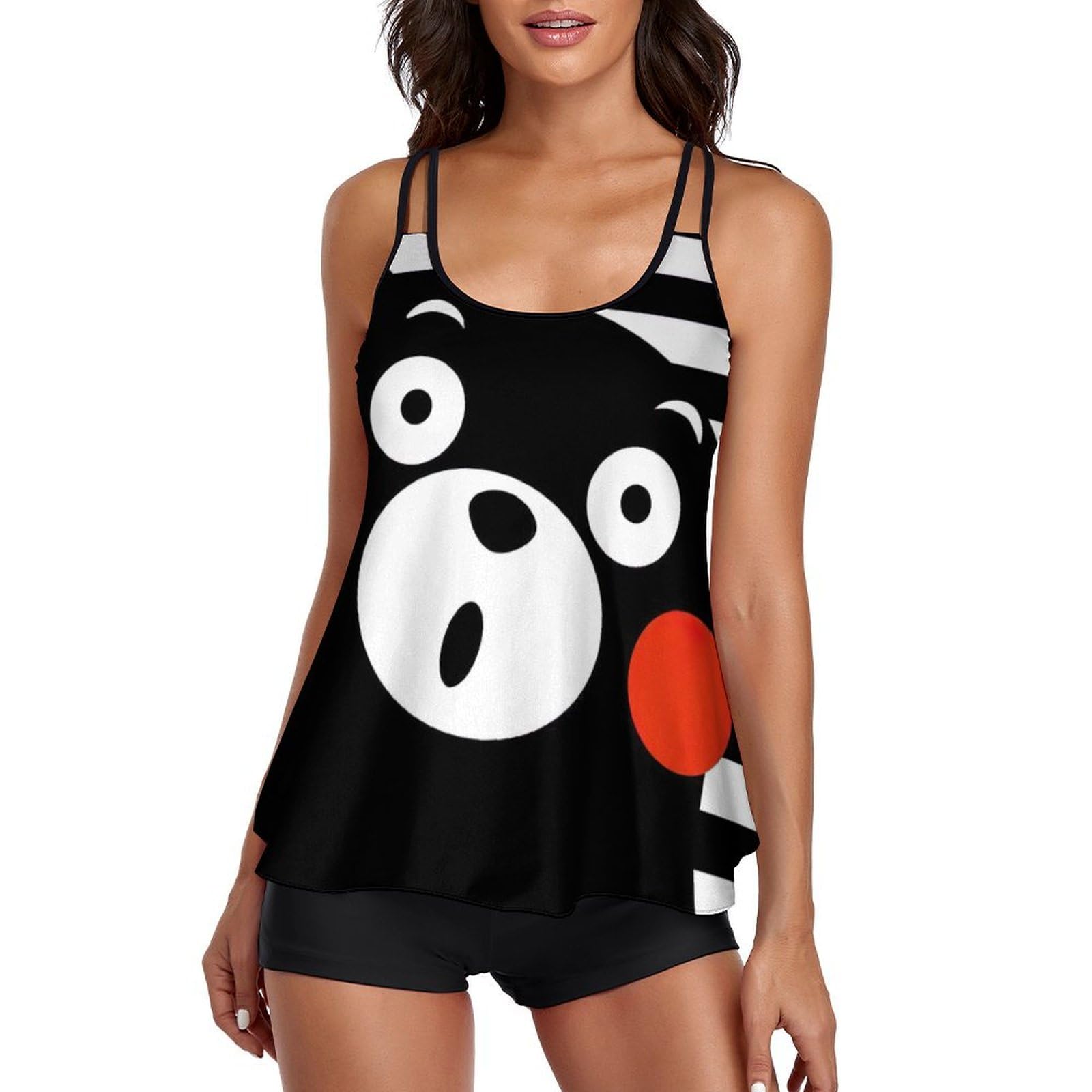 Amazon.co.jp: くまモン 水着 レディース 体型カバー ビキニ 女性用