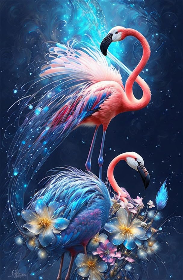 Fantôme oiseau de feu poster mural Meechi décoration salon tableau sur toile moderne 50x70