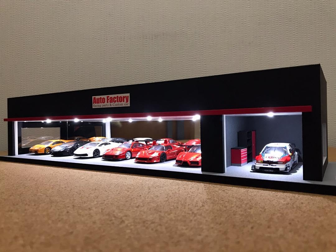 Amazon.co.jp: ミニカージオラマ164 ショールームピットⅠ