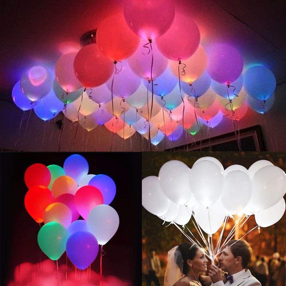 Party Propz Rubber Led Balloons For Decoration – 20Pcs,Led Light Balloons For Party|Birthday Decoration Items|Birthday Balloons For Decoration|Glow Balloons|Valentines Day Decoration Items,Multicolor Party Propz Rubber Led Balloons For Decoration – 20Pcs,Led Light Balloons For Party|Birthday Decoration Items|Birthday Balloons For Decoration|Glow Balloons|Valentines Day Decoration Items,Multicolor