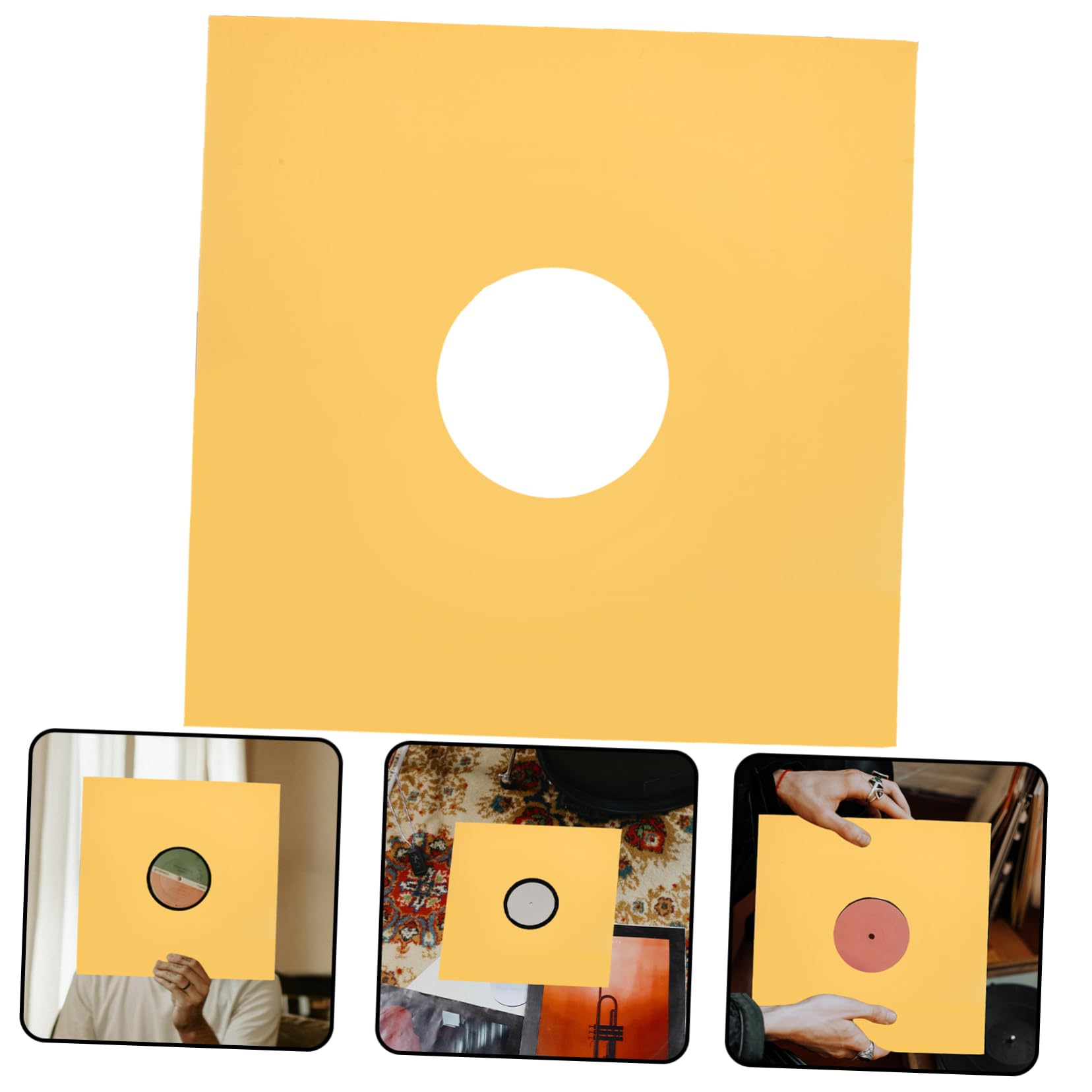 ibasenice 10stücke Schallplattenhüllen Für Vinylplatten Schutzhüllen Für Mit Antistatische Transparente Vinyl Sleeves Zum Schutz Von Schallplatten Und Albumcovern