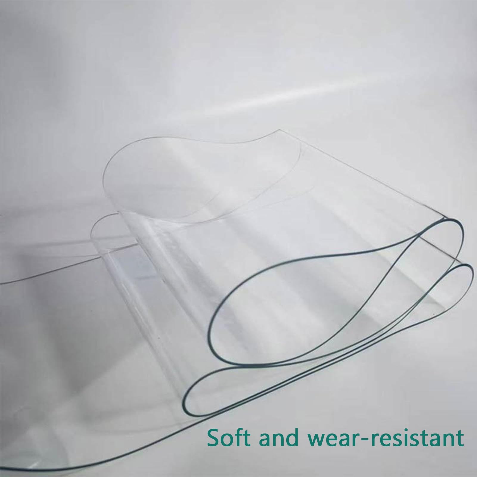 Air Curtain Résistant déformation Rideau à lamelles Verticales PVC Bandes Plastique Transparent Porte Cuisine, Hall d'entrée(90x200cm/35.43x78.74in)
