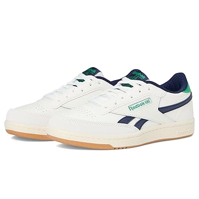 Reebok Kids Club C Revenge (Little Kid) Kids Shoes Chalk/Classic Green/Vector Navy