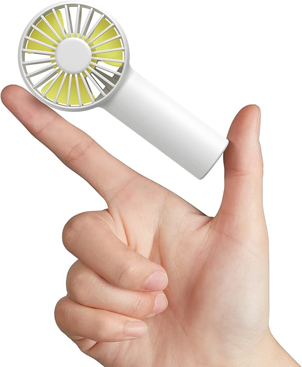 JISULIFE Mini Fan Battery Operated Handheld Fan with 2000 mAh Battery