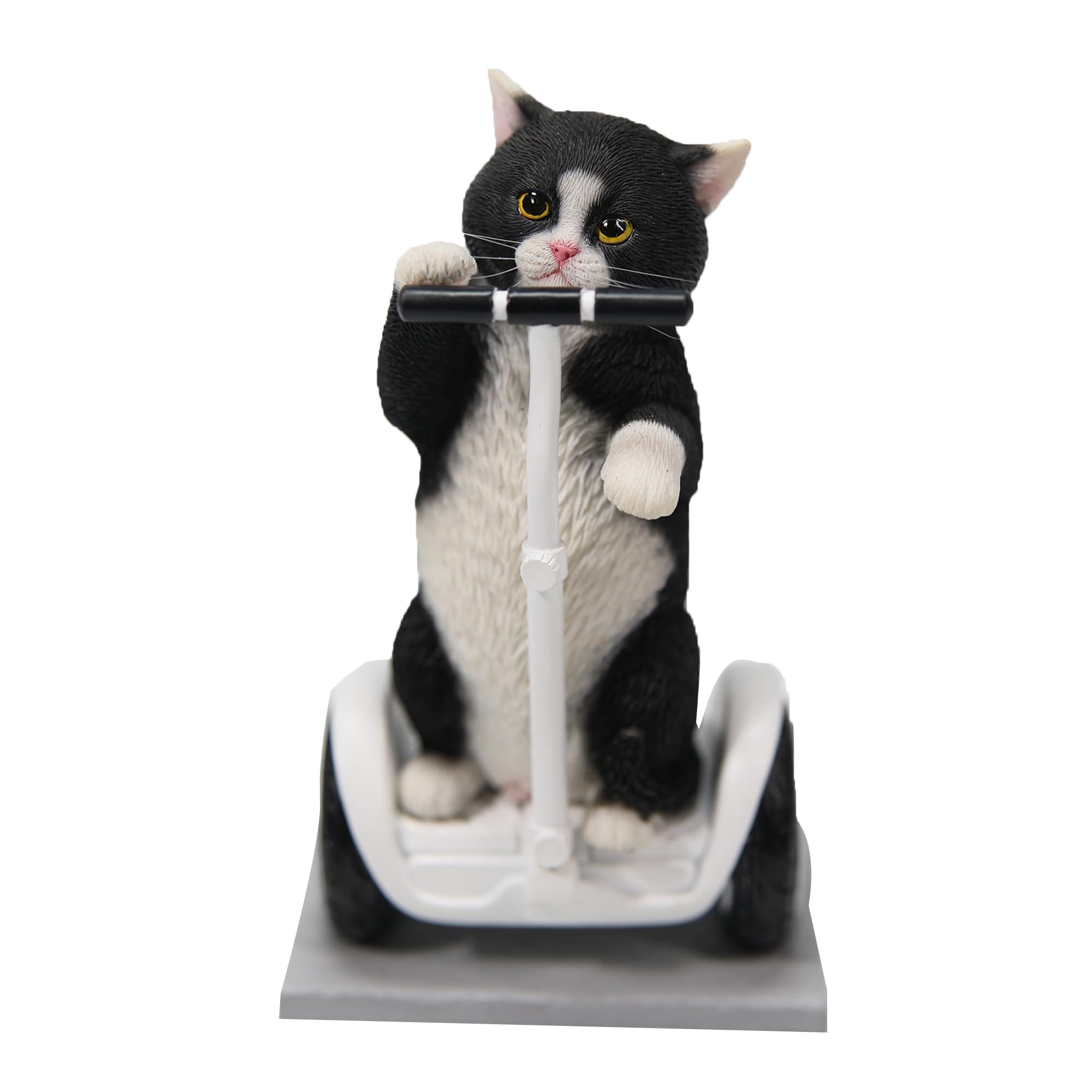 Statue de chat debout en résine polyrésine durable AMITD JXK pour table