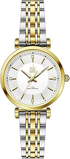 SHENGKE SK Classic Women Watches Fashion Ladies Dress Watch Solid Stainless Steel Band