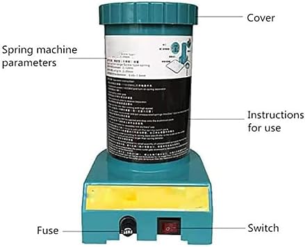 Automatic Spring Separator, Spring Separator Automatic Small Separating Machine Tool, 16W Small Spring Separating Machine Coil Spring Tool Out Diameter 2-12mm, Applicable Length 2-20MM