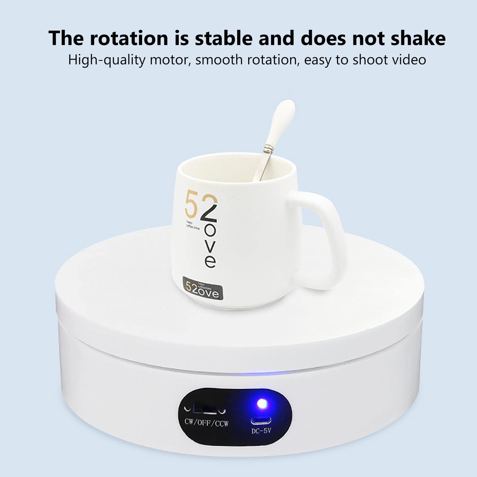Elektrisch draaiplateau voor productfotografie van Pre-Motion