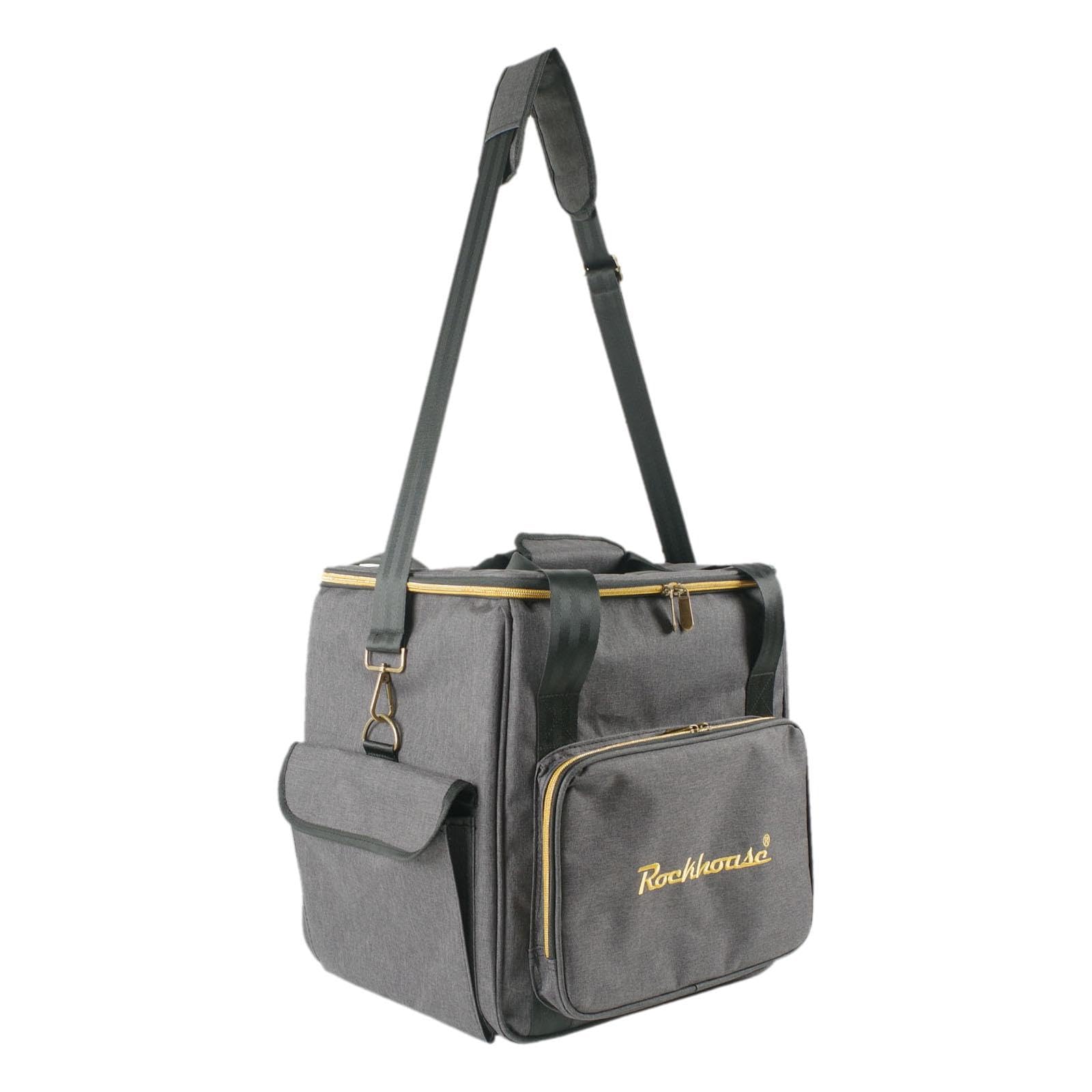 Bolsa para Guardar Discos LP, Estuche para Discos de Vinilo, Fácil de Almacenar, Gran Capacidad, Bolsa de Transporte para Discos de Vinilo, para Coche