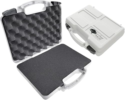 Cedar Mill Fine Firearms Estuche para pistola aprobado por la TSA - Caja fuerte para pistola y pistola de 0.354 in, revólver - Estuche rígido -