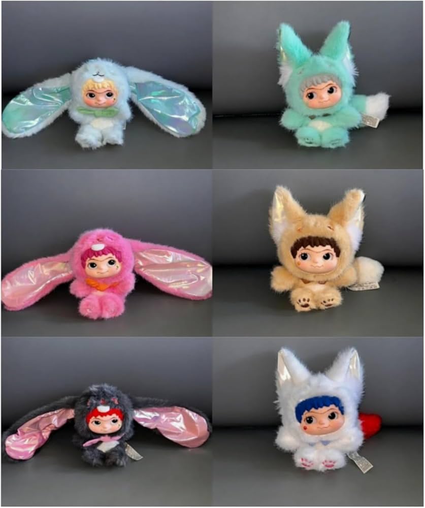 Amazon.co.jp: [YAORUI] wakuku ワクク ぬいぐるみ キーボルダー 二