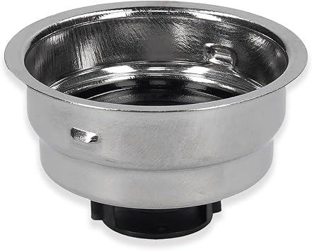 2 Cup Filter Compatible with DeLonghi Coffee Machine, Small Reducing Filter, Compatible with Various Models