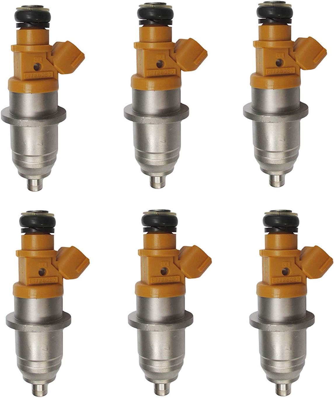 Set of 6 Fuel Injector Fits for 2004 Yamaha 250hp HPDI 2