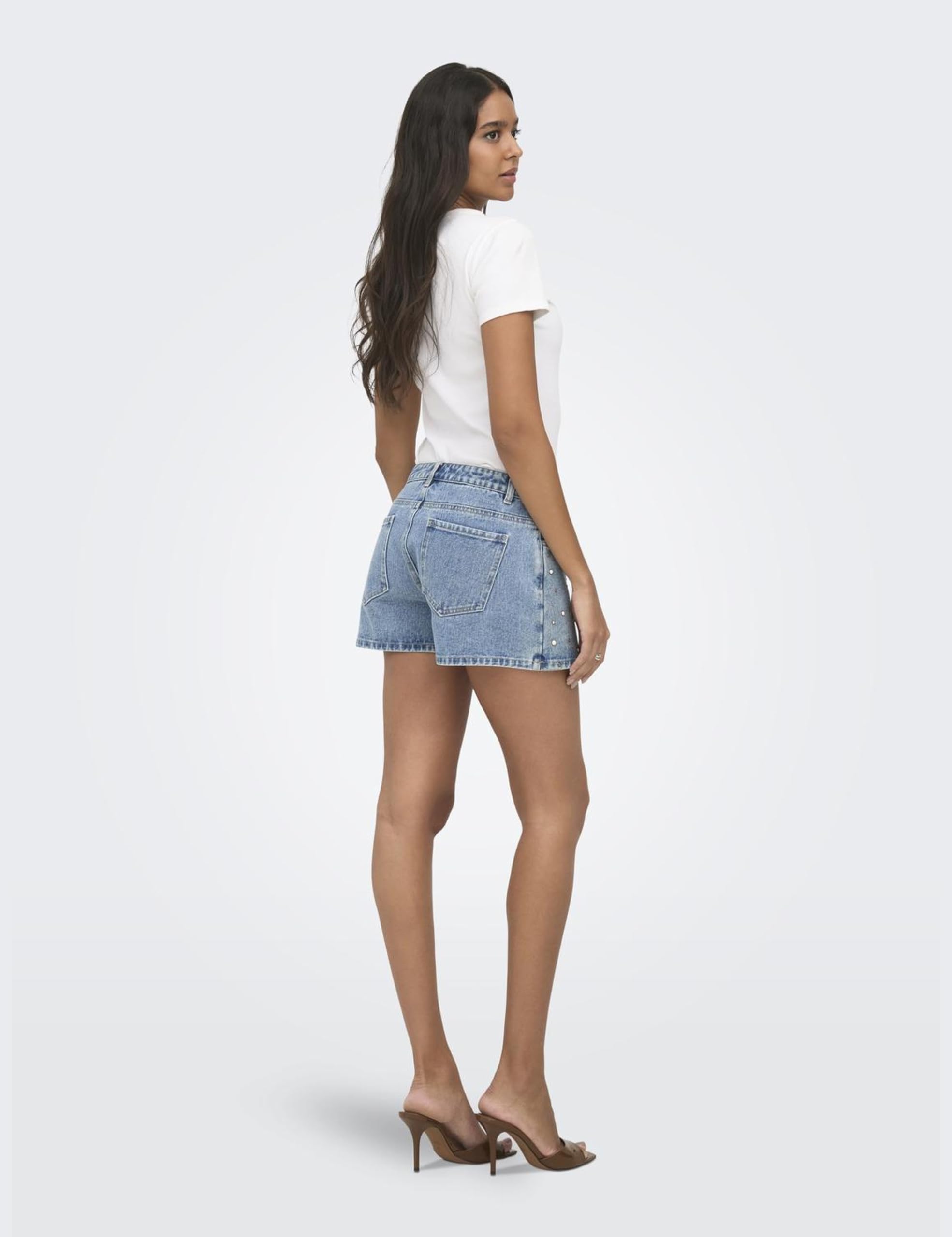 ONLY Onltexas Studded Reg DNM Skort Bj