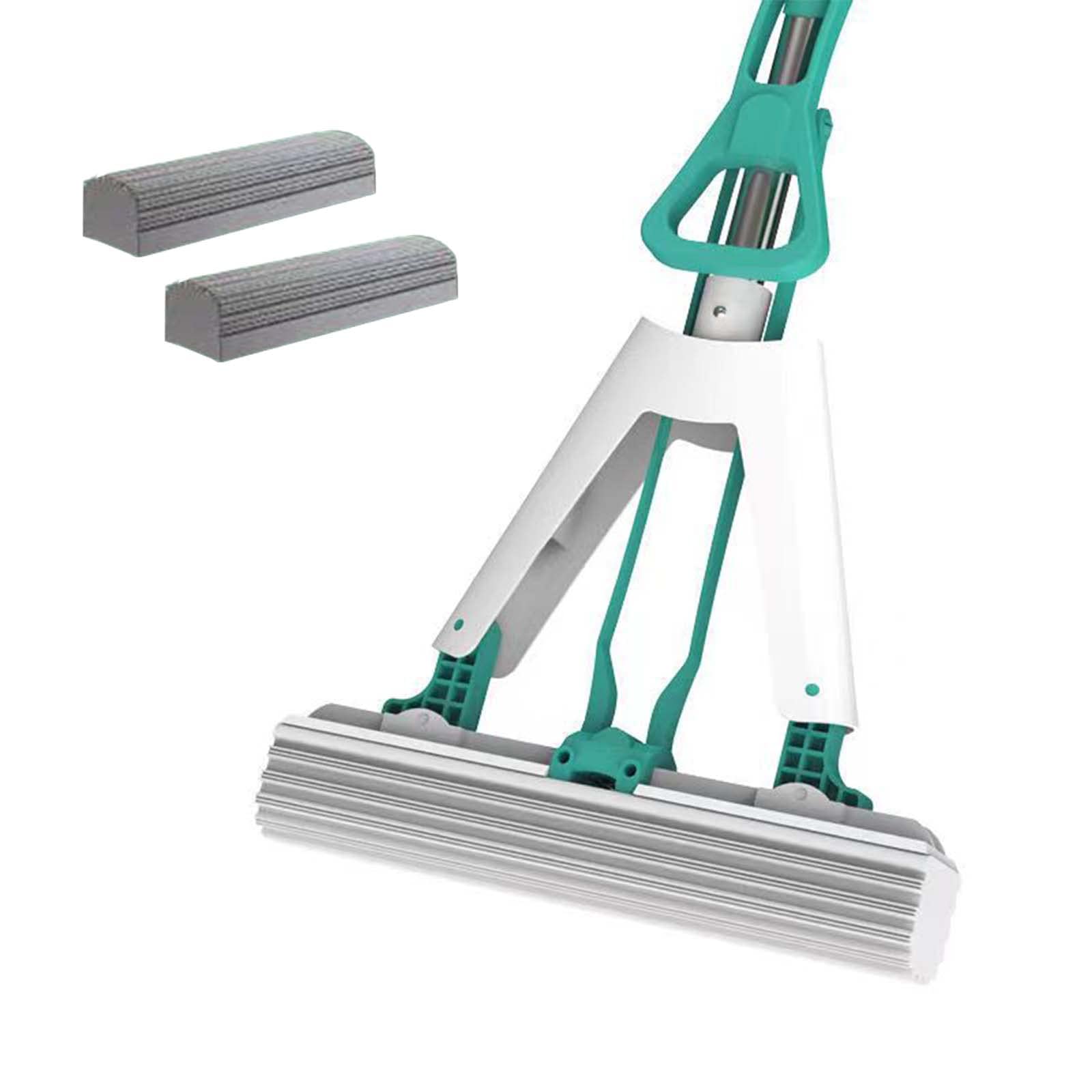 Amazon｜吸水スポンジモップ、 吸水モップ 、自立式モップ伸縮柄 替え